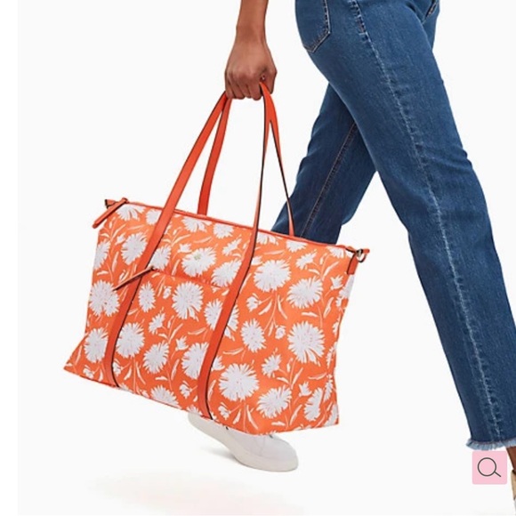 NWT Kate Spade New York Jae Blossom Weekender PLUS FREE TOTE - Picture 4 of 7